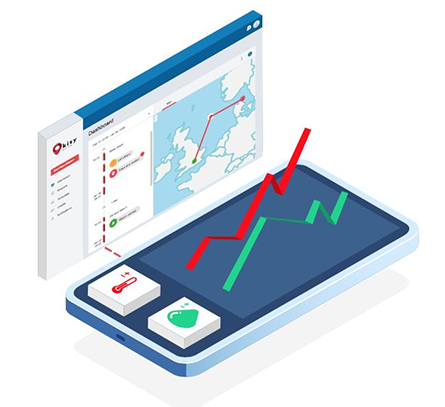 Humidity & Temperature Sensor from Global Tracking Devices, UK